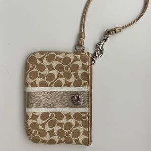 Coach wristlet